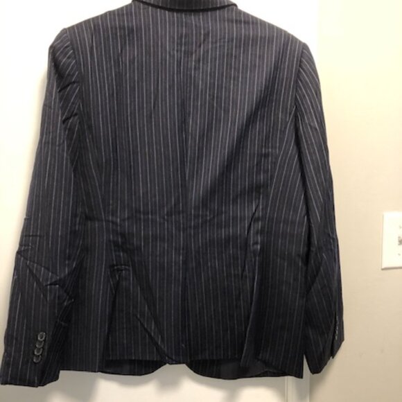 Brooks Brothers Pinstriped Blue Blazer - Picture 3 of 3